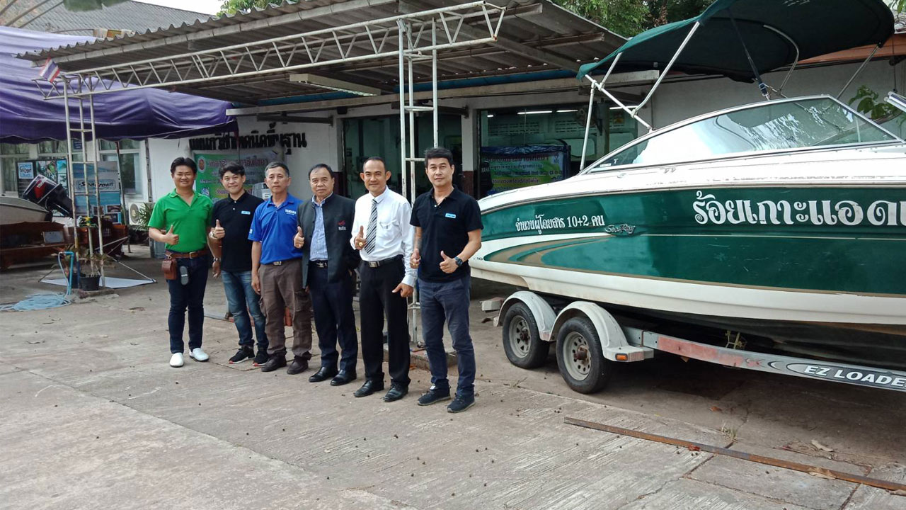 สอนการซ่อมบำรุงเครื่องยนต์เรือสปีดโบ๊ท