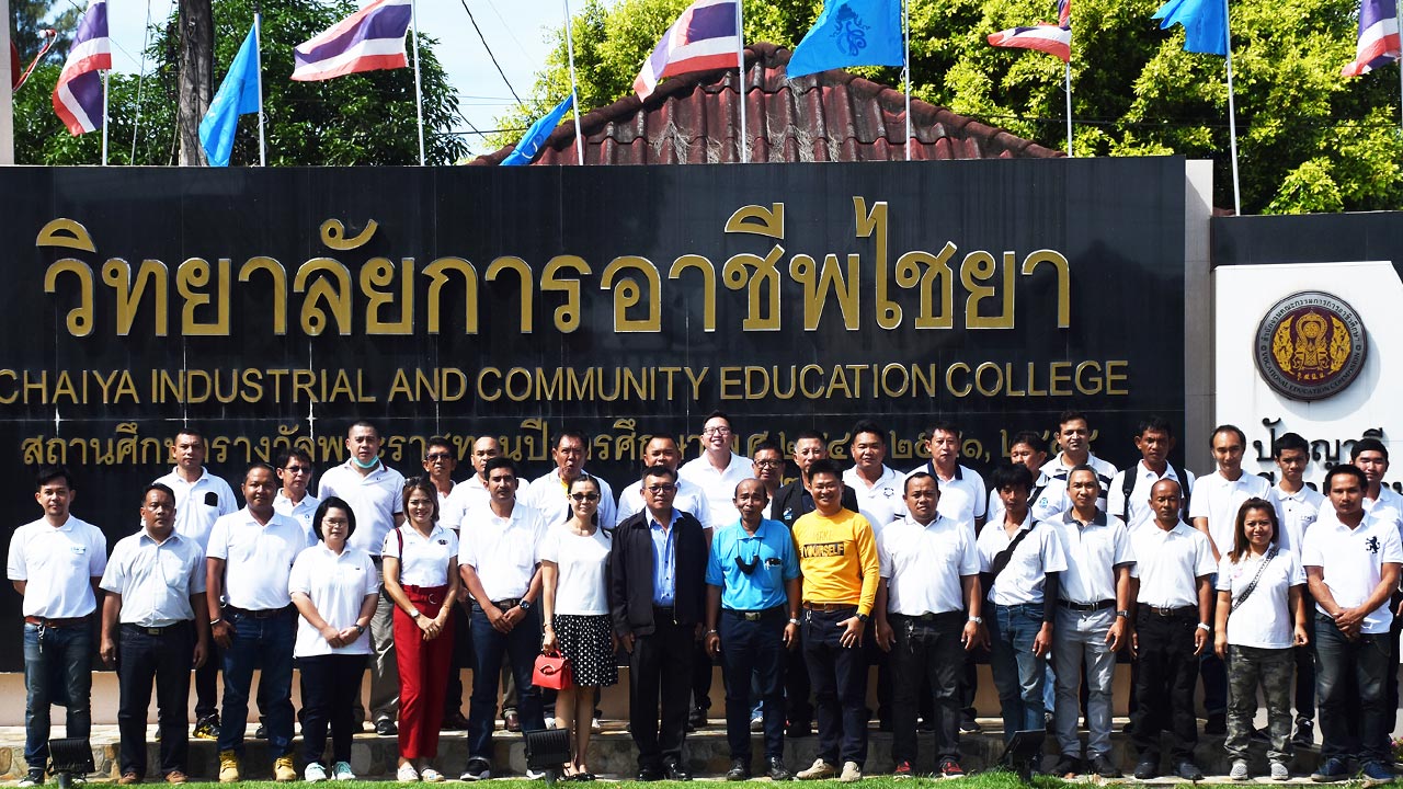อบรมหลักสูตรซ่อมบำรุงและขับเรือของไทยสปีดโบ๊ท