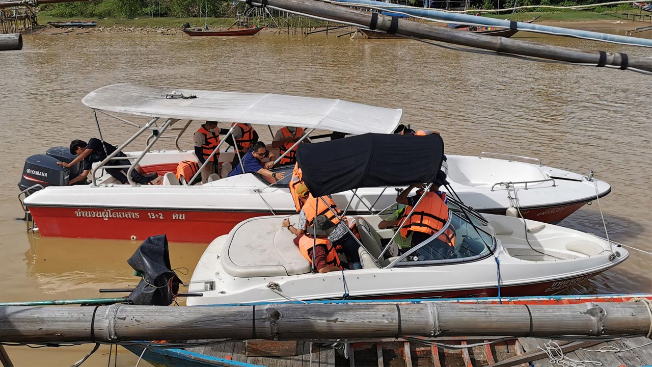 อบรมทำใบนายท้ายและช่างเครื่องเรือสปีดโบ๊ท
