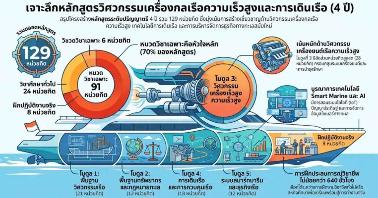 หลักสูตรวิศวรรมเรือสปีดโบ๊ท