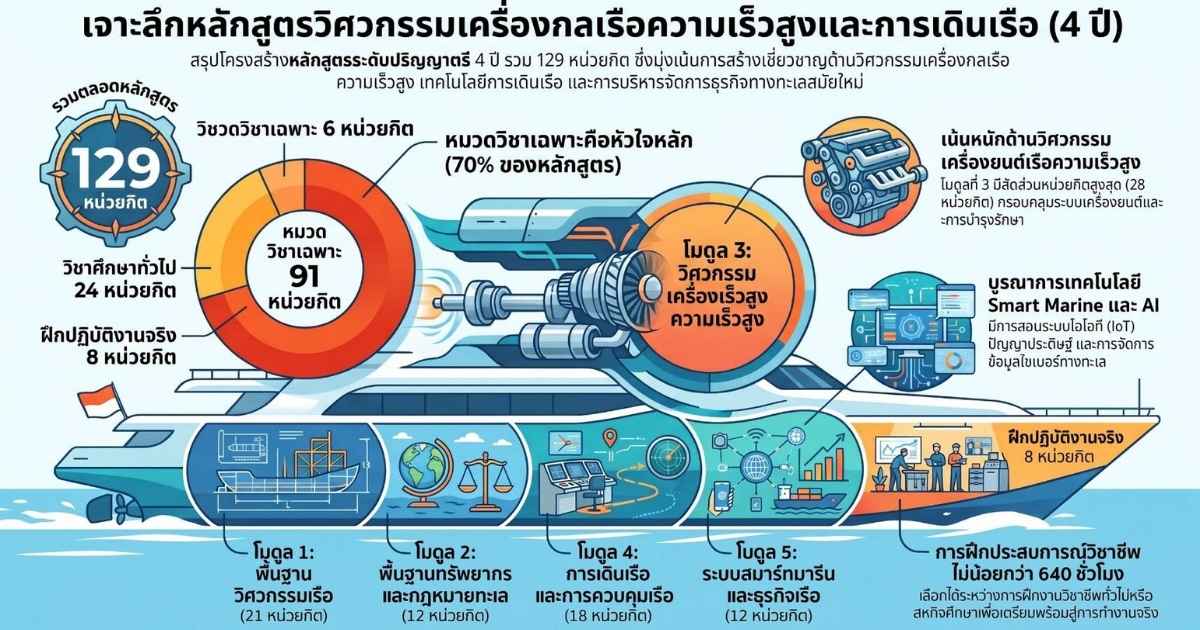 หลักสูตรวิศวรรมเรือสปีดโบ๊ท